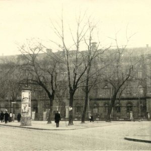 A kórház épülete (forrás: Magyar Zsidó Levéltár)