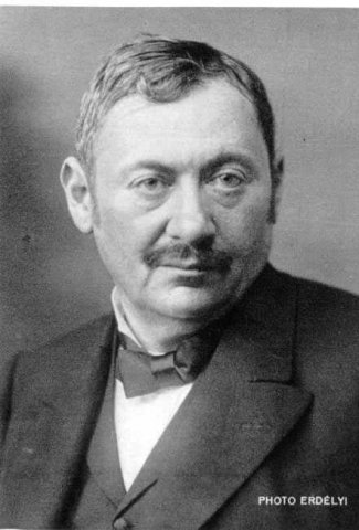 Dr. Vázsonyi Vilmos, a (Polgári) Nemzeti Demokata Párt megalapítója, igazságügyi miniszter; élt: 1868-1926