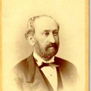 Dr. Schweiger Márton, az 1868-as zsidó kongresszus háznagya, kecskeméti képviselő; élt: 1834-1905
