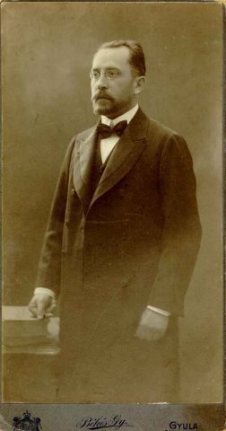 Adler Ignác, gyulai rabbi; élt: 1878-1944