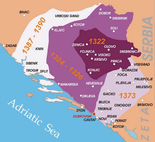 Bosznia a 14. században