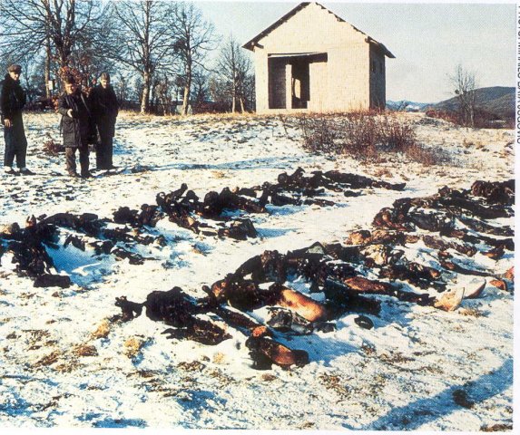 Gospicsban lemészárolt szerb áldozatok