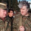 Ratko Mladics tábornok Radovan Karadzsics boszniai szerb elnökkel